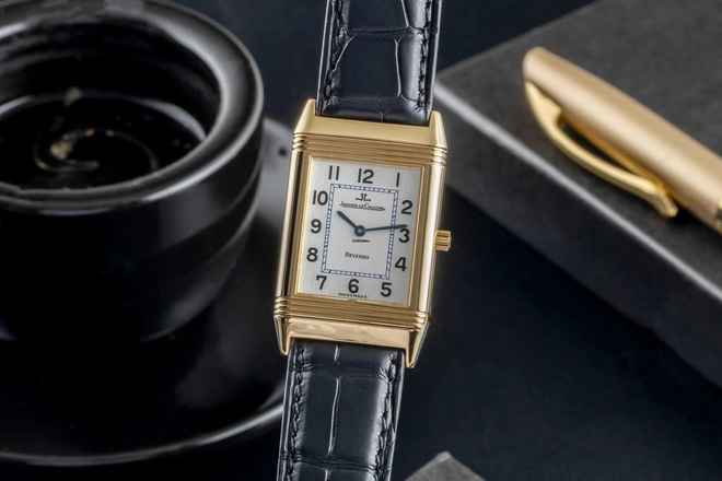  Jaeger-LeCoultre Reverso 18k (0,750) Gold Handaufzug Ref. Q2501420 250.1.86 
