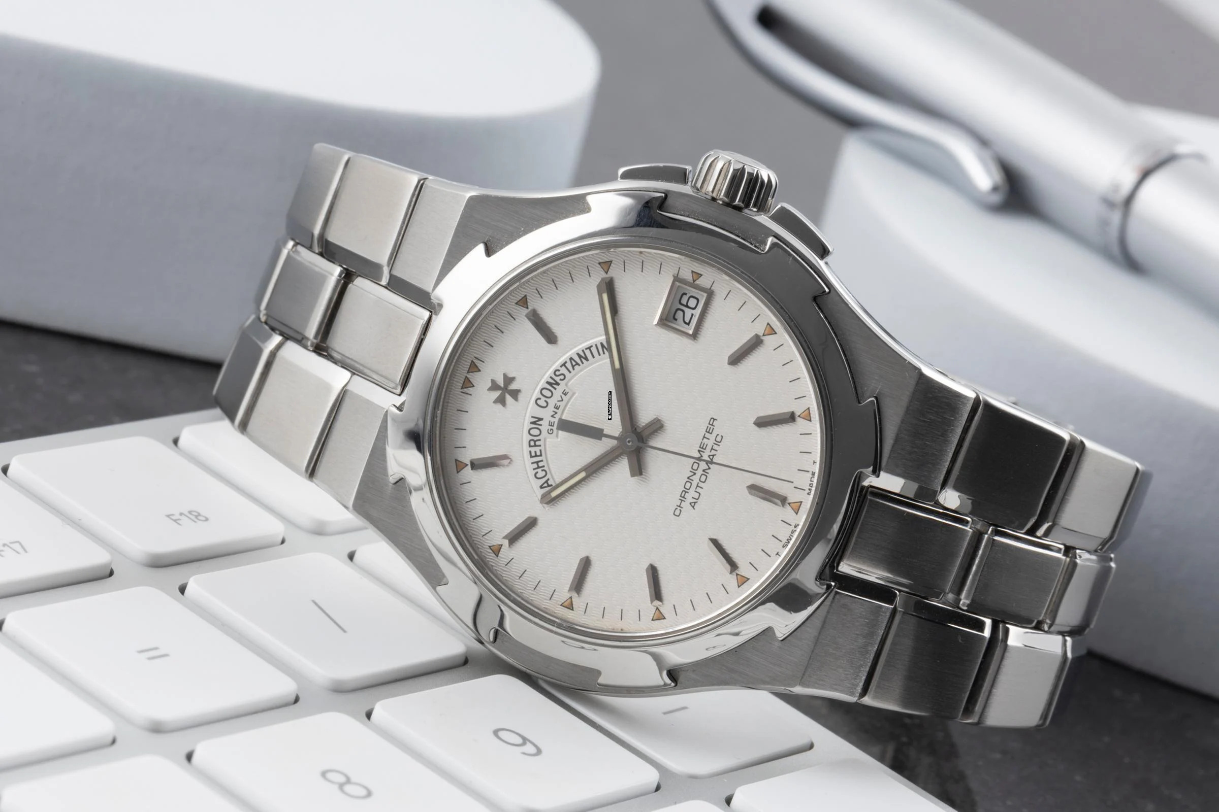 Thumbnail von Vacheron Constantin Overseas Automatik Stahl Herrenuhr Ref. 42042