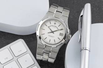 Thumbnail von Vacheron Constantin Overseas Automatik Stahl Herrenuhr Ref. 42042