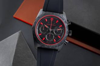 Thumbnail von Tudor Fastrider Black Shield Chronograph Automatik Stahl Ref. 42000CR B&P 2014