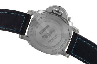 Thumbnail von Panerai Luminor Submersible Stahl Automatik Herrenuhr PAM00683 B&P