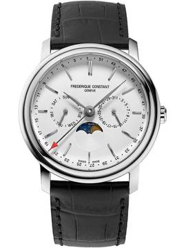 Frederique Constant Classics Business Timer FC-270SW4P26 Classics Businesstimer Moonphase Herrenuhr 