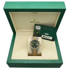 Thumbnail von Rolex Datejust 36 Ref.126233 Green Roman Diamond Dial 2025