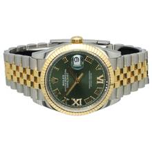 Thumbnail von Rolex Datejust 36 Ref.126233 Green Roman Diamond Dial 2025