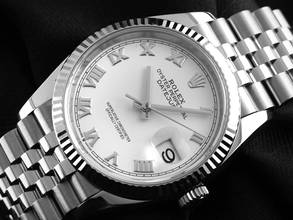 Thumbnail von Rolex Datejust 36 Ref.126234 2020 Full Set wie Neu Datejust Stahl 18kt Weißgold