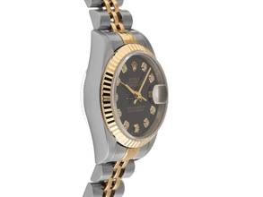 Thumbnail von Rolex Lady-Datejust Diamanten Ref.69173 1995 Full Set sehr gut Vintage Datejust Lady Diamanten
