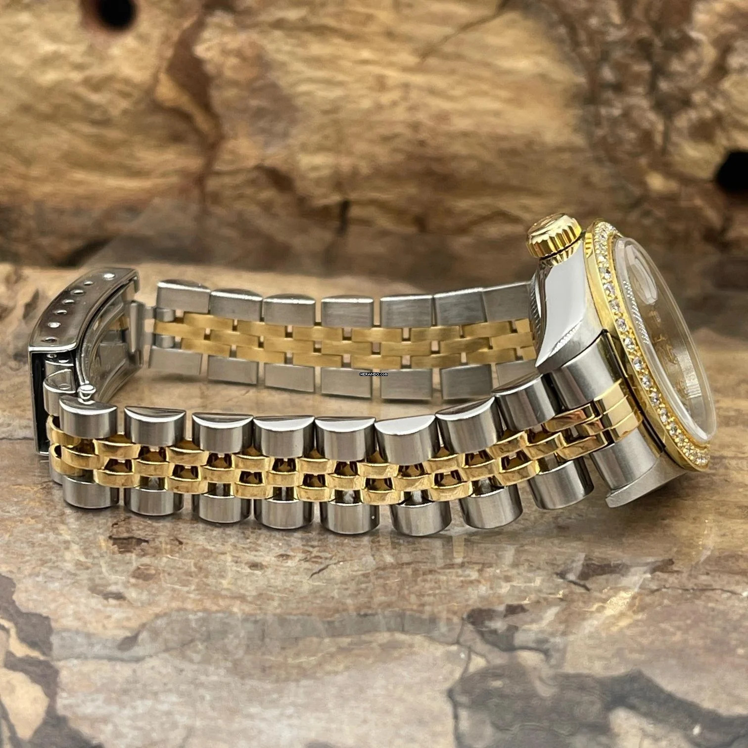 Thumbnail von Rolex Lady-Datejust Datejust Lady 26 - Diamant Zifferblatt (FACTORY) und Diamantlünette (Aftermarket) Diamond Dial Factory