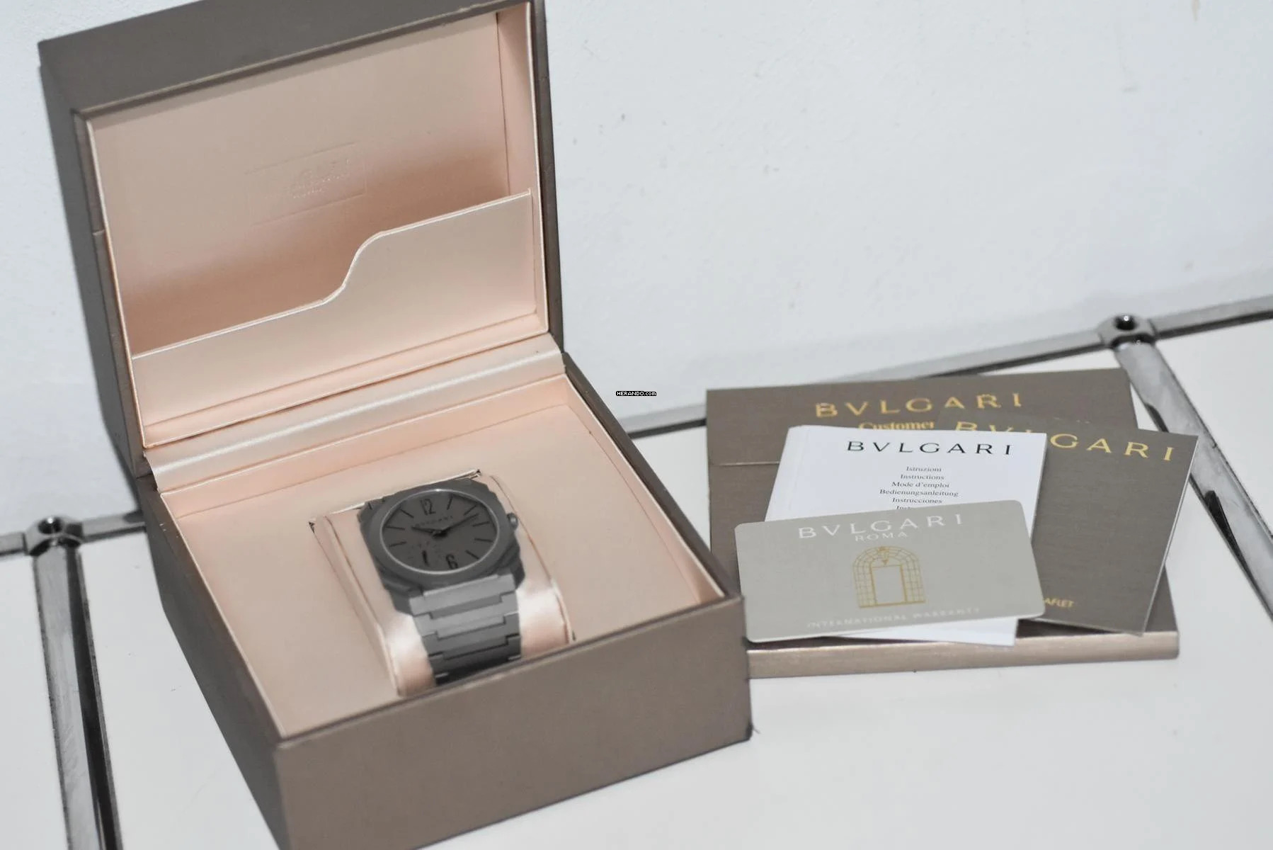 Thumbnail von Bulgari Octo Finissimo Extra Thin Titanium 102713