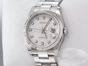 Thumbnail von Rolex Datejust 36 36mm 116234 2017 Stahl Weissgold 750 Diamanten Automatik Stainless Steel 18kt White Gold Oyster-band Chronometer
