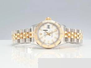 Thumbnail von Rolex Lady-Datejust 179313 Stahl Gelbgold 750 Diamanten Automatik Stainless Steel 18kt Yellow Gold White Dial Oyster-band Chronometer