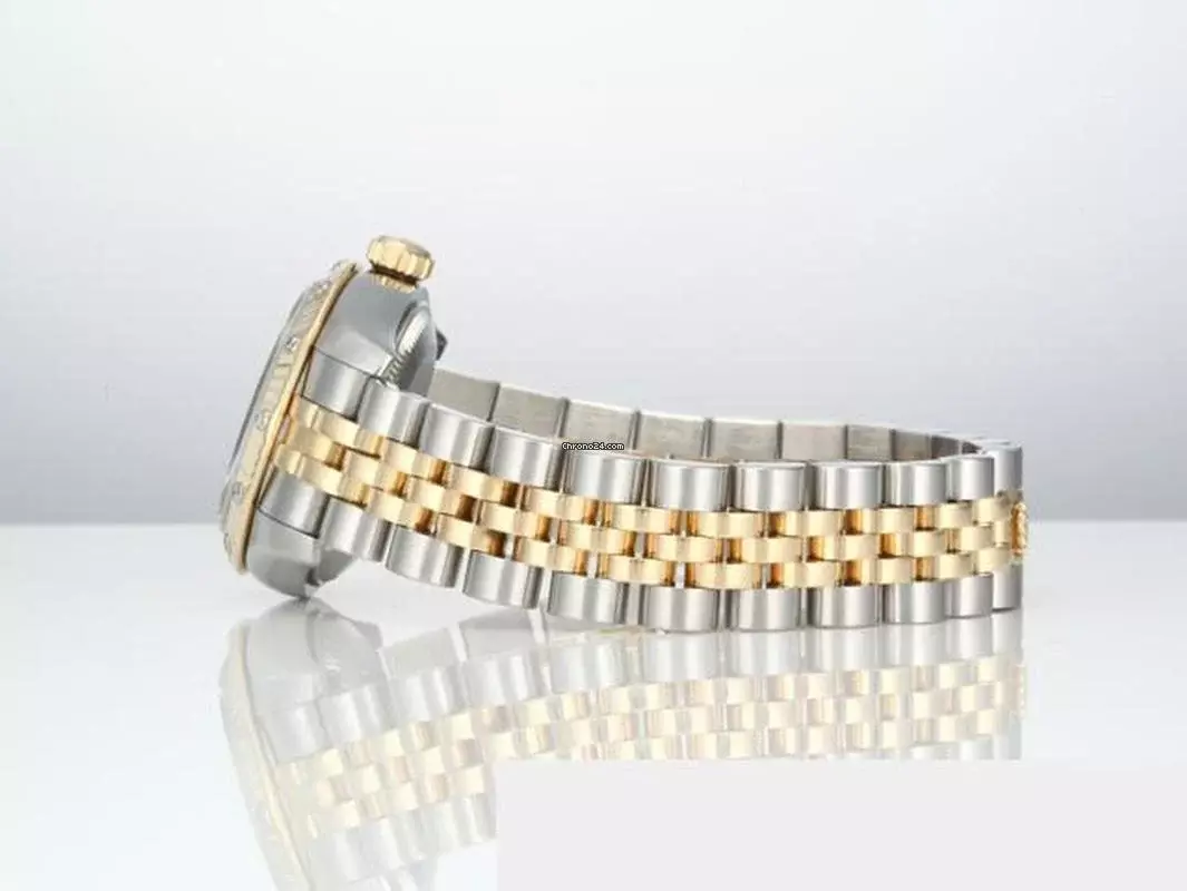 Thumbnail von Rolex Lady-Datejust 179313 Stahl Gelbgold 750 Diamanten Automatik Stainless Steel 18kt Yellow Gold White Dial Oyster-band Chronometer