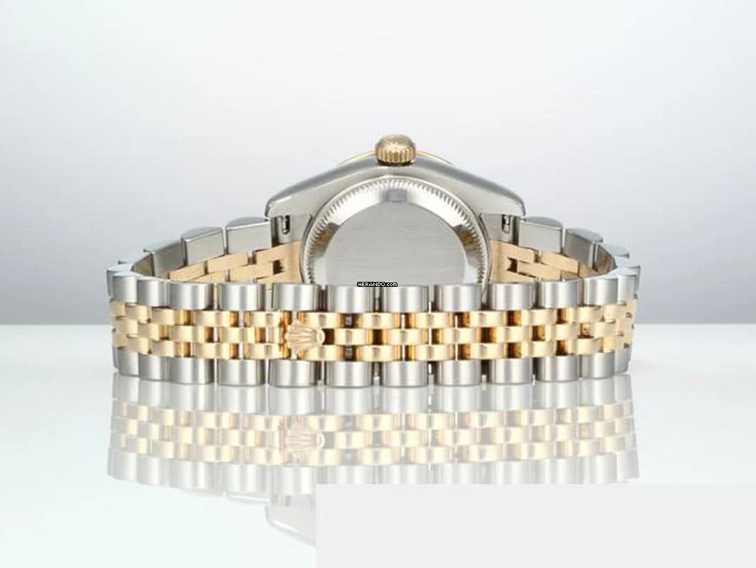 Thumbnail von Rolex Lady-Datejust 179313 Stahl Gelbgold 750 Diamanten Automatik Stainless Steel 18kt Yellow Gold White Dial Oyster-band Chronometer