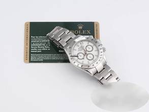 Thumbnail von Rolex Daytona 116520 Edelstahl 2013 Chronograph Automatik Stahl Chrono Stainless Steel Oyster-band Chronometer White Dial