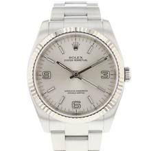 Thumbnail von Rolex Oyster Perpetual 36 Silver Dial Fluted