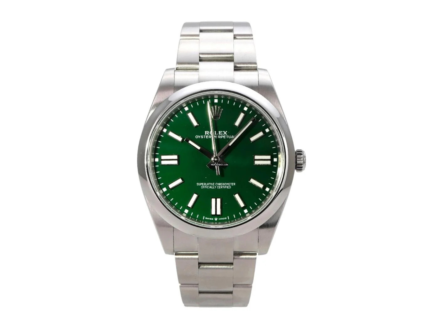Rolex Oyster Perpetual 41 Ref. 124300 Green