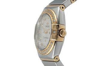 Thumbnail von Omega Constellation Quartz Stahl/Rotgold MOP Diamanten Ref.123.25.24.60.55.006