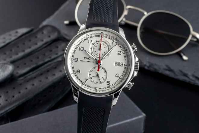  IWC Portugieser Yacht Club Chronograph Flyback Automatik Herrenuhr IW390211 