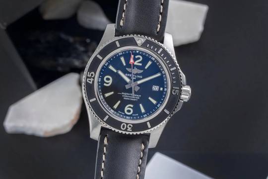  Breitling Superocean 44 Stahl Automatik Herrenuhr Ref. A17367 Klassiker 