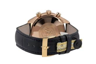 Thumbnail von Omega Speedmaster Date Triple Date Panda Chronograph 18K Roségold Ref. 3623.33.01