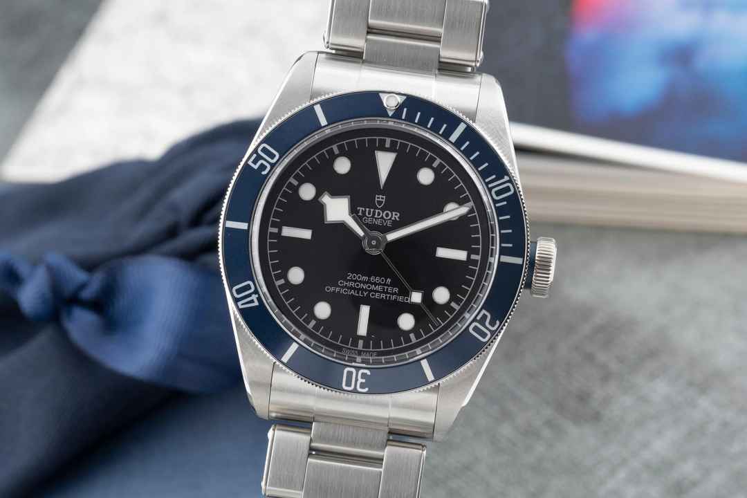  Tudor Black Bay Heritage 41 Edelstahl Automatik Herrenuhr Ref. 79230 Box 