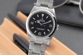 Thumbnail von Rolex Explorer 36 Black Dial Oyster Edelstahl Automatik Ref. 114270 Y-Serie