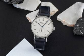 Thumbnail von NOMOS Tangente Glashütte Tangente Edelstahl Handaufzug Herrenuhr Ref. 101 Box & Papiere