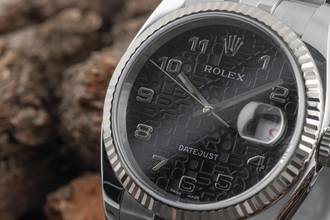 Thumbnail von Rolex Datejust 36 Computer Dial Stahl / Weissgold Oyster Ref. 116234 B&P 2007