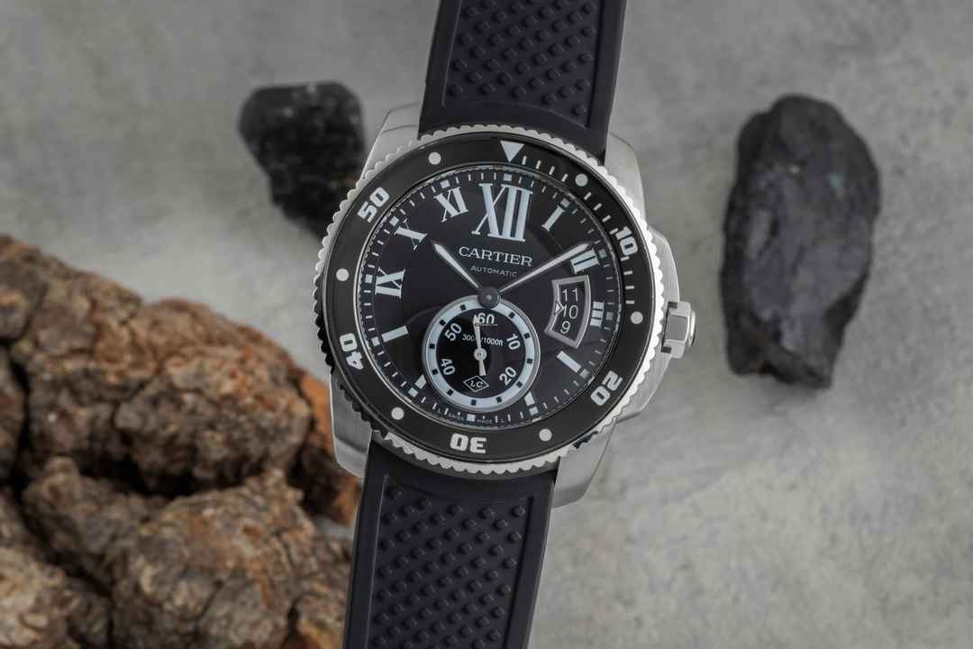  Cartier Calibre de Cartier Diver Automatik Edelstahl Ref. WSCA0012 3729 