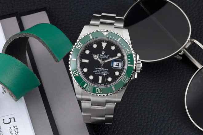  Rolex Submariner Date Starbucks Herrenuhr Oyster Perpetual 126610LV B&P 2022 
