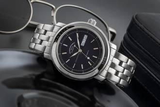 Thumbnail von Mühle M99 Chronometer Automatik Titan Herrenuhr Ref. M1-99-20 Box