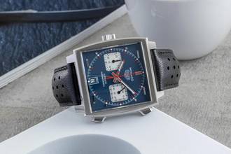 Thumbnail von TAG Heuer Monaco Calibre 11 Steve McQueen Chronograph Automatik Ref CAW211P.FC6356 B&P 2017