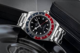 Thumbnail von Tudor Black Bay GMT Edelstahl Automatik Herrenuhr Ref. 79830RB-0001 B&P