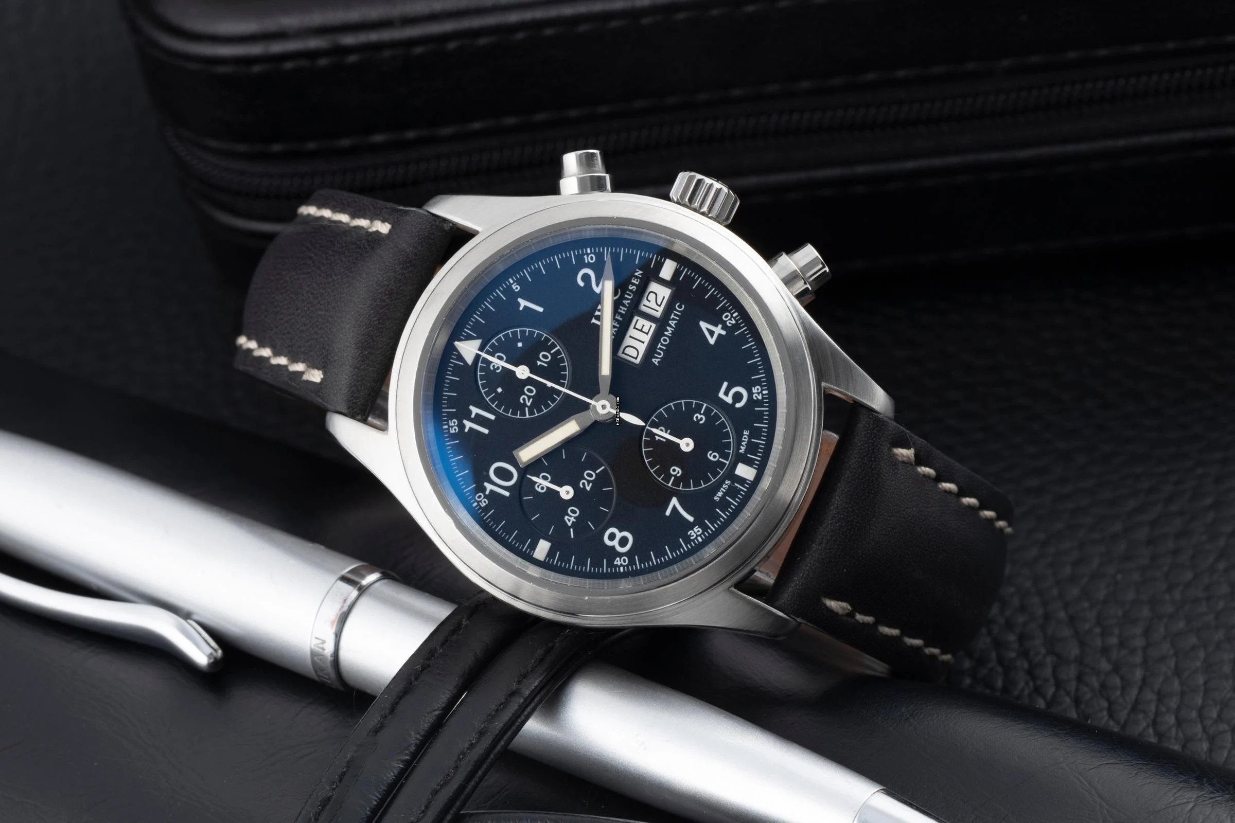  IWC Fliegeruhr Chronograph Fliegerchronograph Chronograph Stahl Automatik Herrenuhr Ref. IW370601 