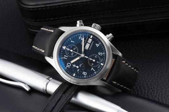  IWC Fliegeruhr Chronograph Fliegerchronograph Chronograph Stahl Automatik Herrenuhr Ref. IW370601 