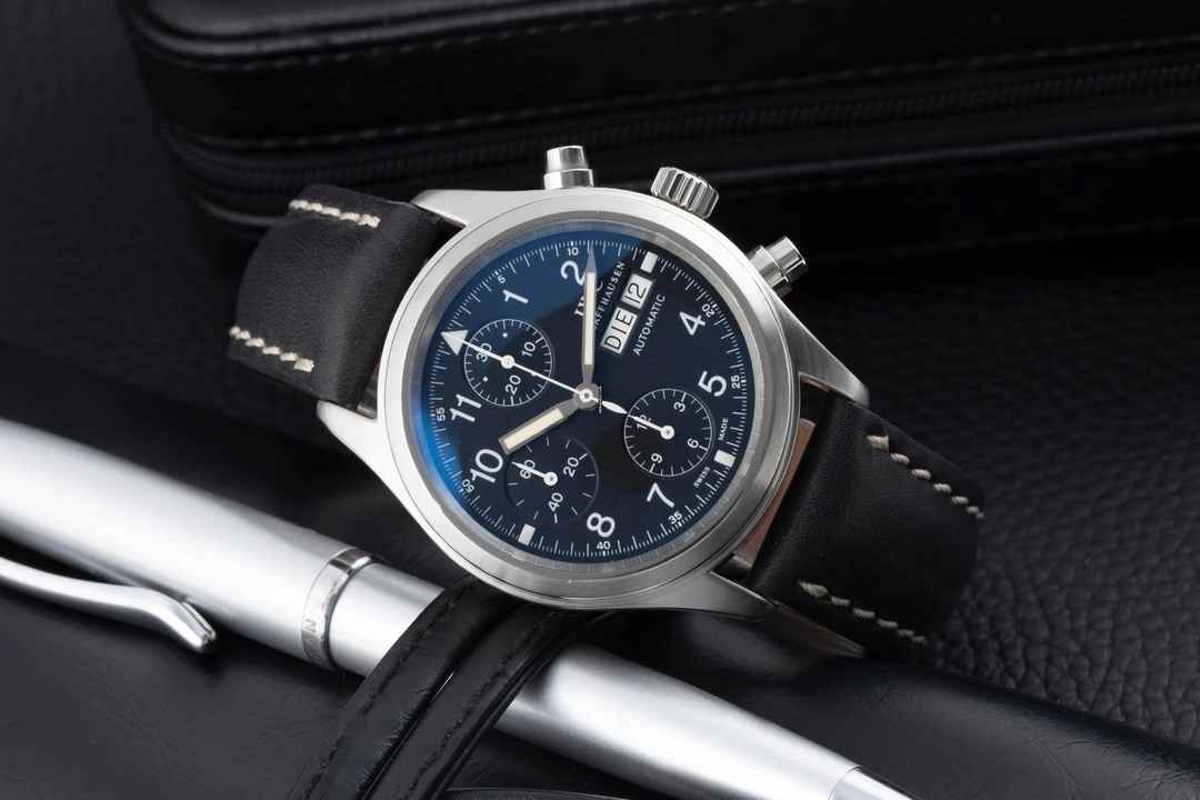  IWC Fliegeruhr Chronograph Fliegerchronograph Chronograph Stahl Automatik Herrenuhr Ref. IW370601 