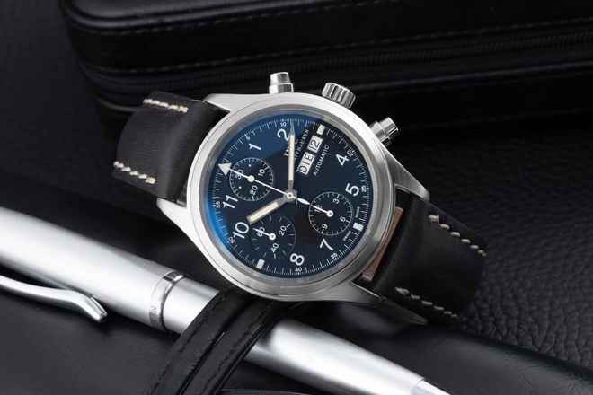  IWC Fliegeruhr Chronograph Fliegerchronograph Chronograph Stahl Automatik Herrenuhr Ref. IW370601 