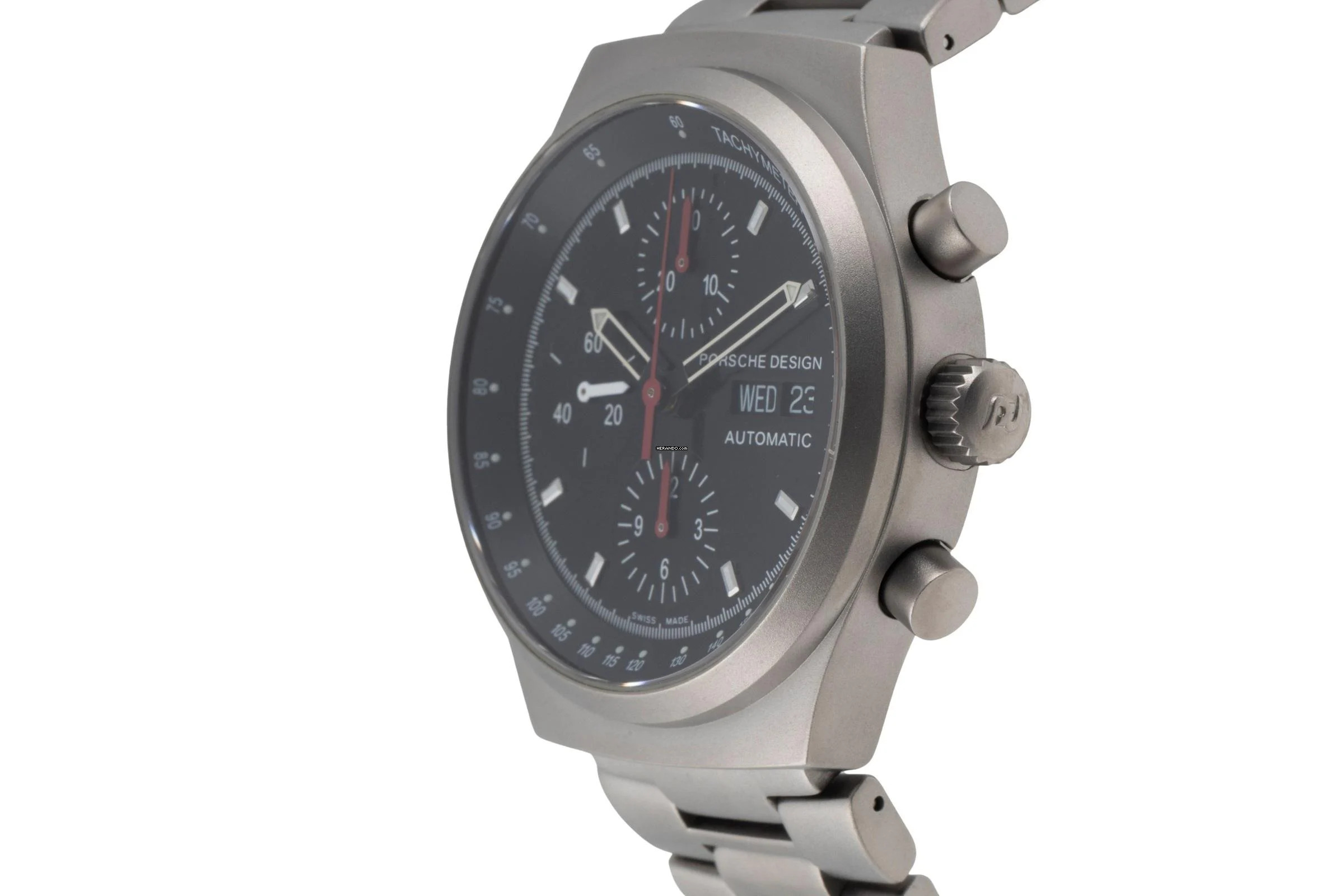 Thumbnail von Porsche Design by Eterna Day-Date Chronograph Automatik Titan Ref. 674.6625.10