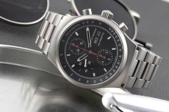 Thumbnail von Porsche Design by Eterna Day-Date Chronograph Automatik Titan Ref. 674.6625.10