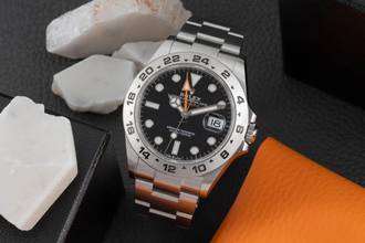 Thumbnail von Rolex Explorer II Automatik Edelstahl Herrenuhr Ref. 226570 Box & Papiere 2022