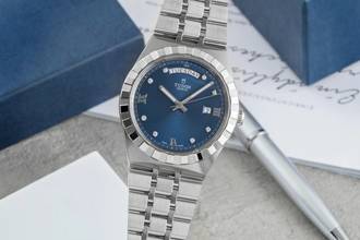 Thumbnail von Tudor Royal 41 Automatik Edelstahl Diamonds Herrenuhr Ref. 28600-0006 B&P 2021