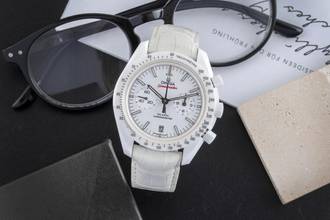 Thumbnail von Omega Speedmaster Moonwatch White Side Of The Moon 311.93.44.51.04.002 B&P 2016