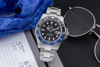 Thumbnail von Rolex GMT-Master II Batman Edelstahl Automatik Ref. 116710BLNR B&P 2018