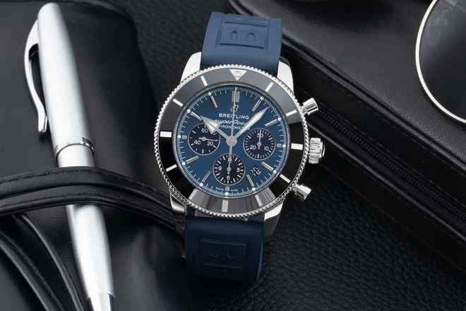  Breitling Superocean Heritage II Chronograph Ref. AB0162121C1S1 B&P 2019 