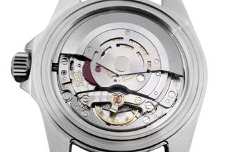 Thumbnail von Rolex Submariner Date Kermit Flat Four Automatik Herrenuhr Ref. 16610T F-Serie