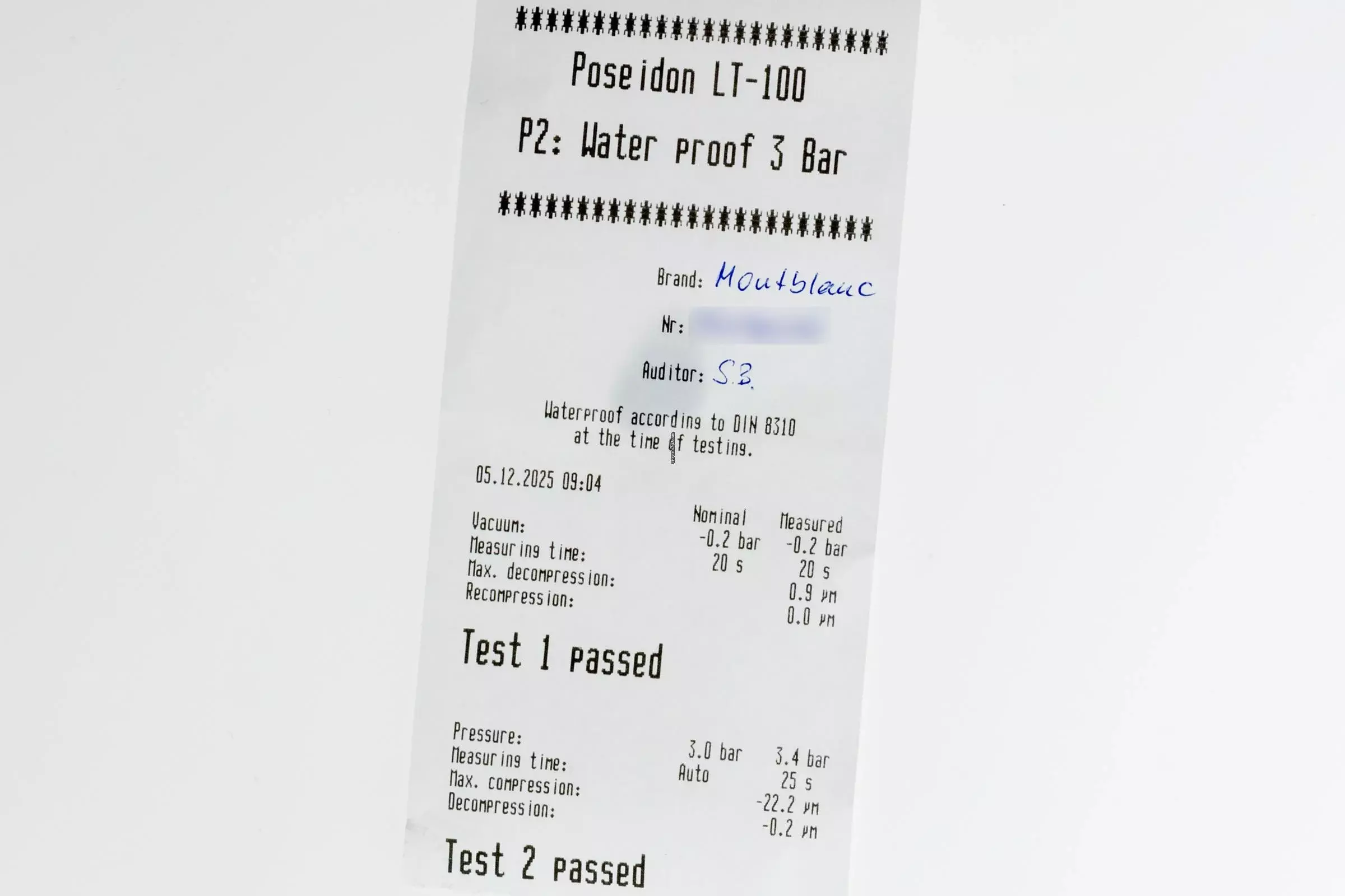 Thumbnail von Montblanc Star Meisterstück Star Date 36mm Edelstahl Automatik Herrenuhr Ref. 7042