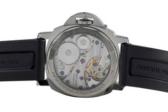 Thumbnail von Panerai Luminor Base Handaufzug Edelstahl Herrenuhr Ref. PAM00112