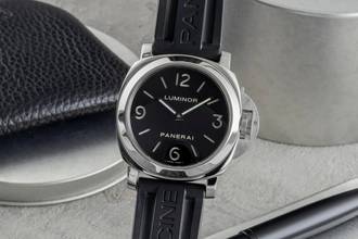 Thumbnail von Panerai Luminor Base Handaufzug Edelstahl Herrenuhr Ref. PAM00112