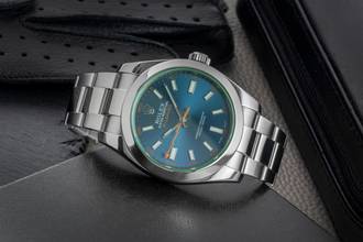 Thumbnail von Rolex Milgauss Z-Blue Automatik Stahl Herrenuhr Oyster Perpetual Ref. 116400GV