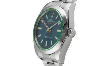 Thumbnail von Rolex Milgauss Z-Blue Automatik Stahl Herrenuhr Oyster Perpetual Ref. 116400GV