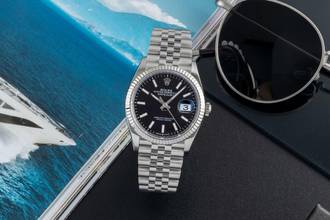 Thumbnail von Rolex Datejust 36 Stahl / Weissgold Automatik Herrenuhr Ref. 126234 B&P 2021